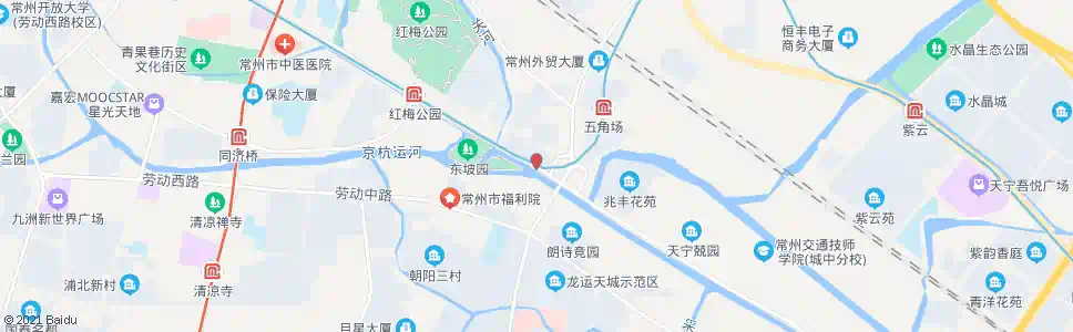 常州朝阳桥_公交站地图_常州公交_妙搜公交查询2025