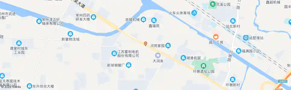 常州天宁大桥东(英杰工具)_公交站地图_常州公交_妙搜公交查询2025