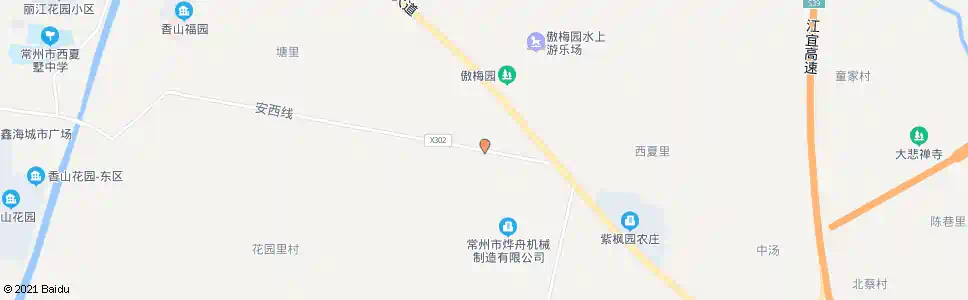 常州孔家村_公交站地图_常州公交_妙搜公交查询2025
