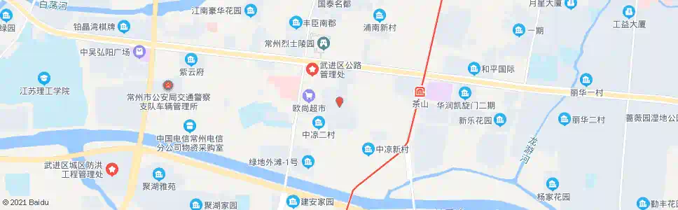 常州浦南南村_公交站地图_常州公交_妙搜公交查询2025