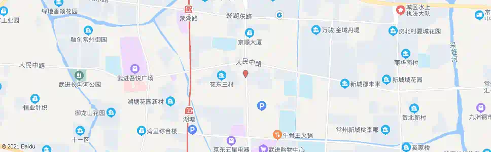 常州武进建行(和平路人民路)_公交站地图_常州公交_妙搜公交查询2025