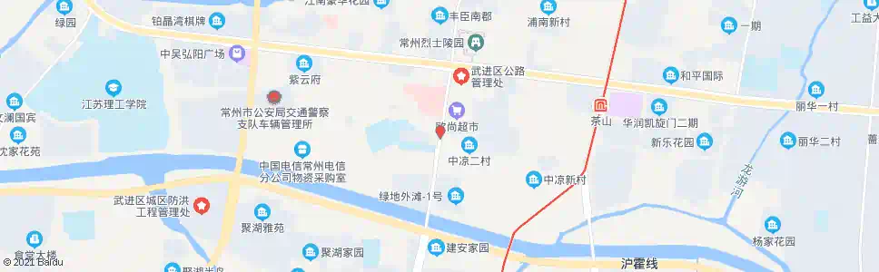 常州中凉新村_公交站地图_常州公交_妙搜公交查询2025