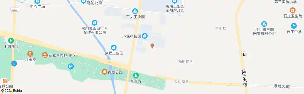 常州徐墅东(环保十路通江路)_公交站地图_常州公交_妙搜公交查询2025