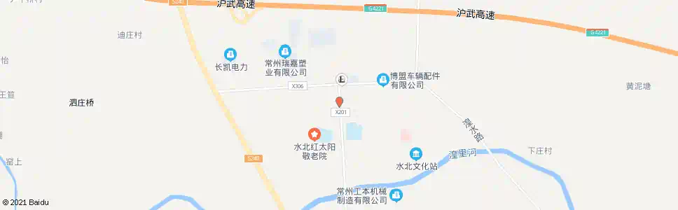 常州水北新街_公交站地图_常州公交_妙搜公交查询2025