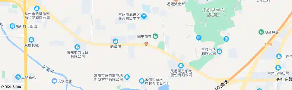 常州遥观村_公交站地图_常州公交_妙搜公交查询2025