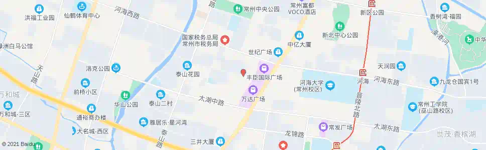 常州汇丰新村_公交站地图_常州公交_妙搜公交查询2025