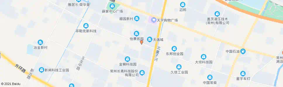 常州汉江路顺园路_公交站地图_常州公交_妙搜公交查询2025