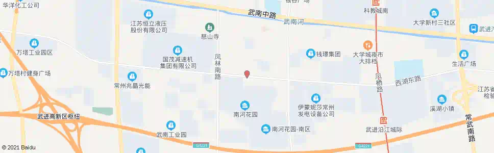 常州南河花园北_公交站地图_常州公交_妙搜公交查询2025