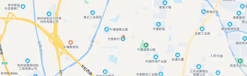 常州牛塘镇政府_公交站地图_常州公交_妙搜公交查询2025