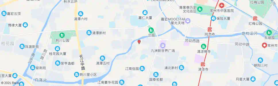 常州工人新村北区_公交站地图_常州公交_妙搜公交查询2025