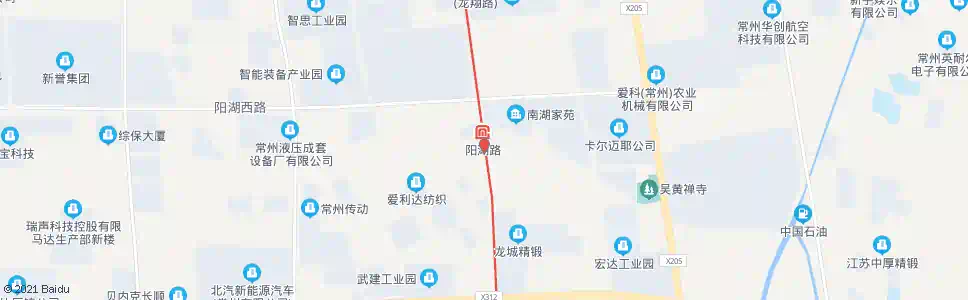 常州凤栖路龙惠路_公交站地图_常州公交_妙搜公交查询2025
