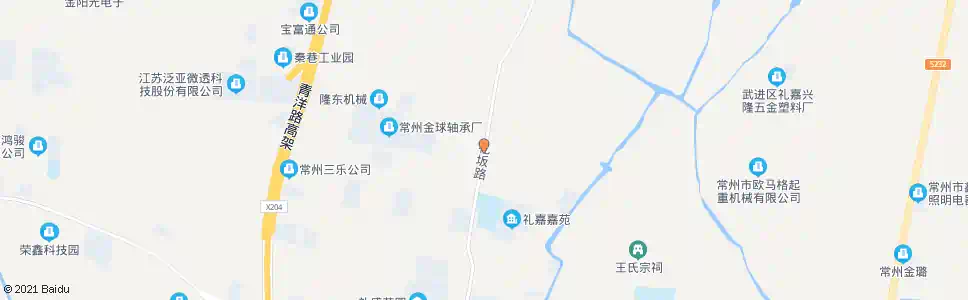 常州礼嘉北站_公交站地图_常州公交_妙搜公交查询2025