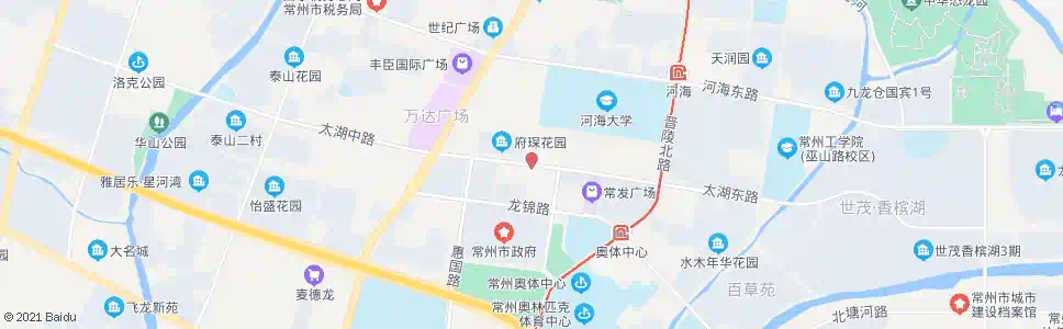 常州太湖路惠山路_公交站地图_常州公交_妙搜公交查询2025