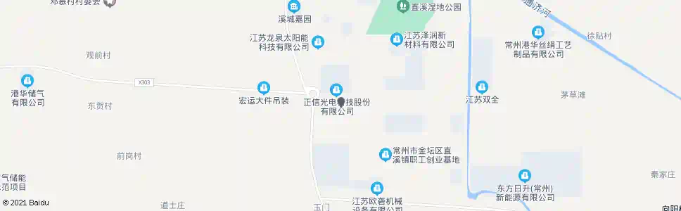 常州直里村(北)_公交站地图_常州公交_妙搜公交查询2025