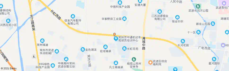 常州长虹路东龙路_公交站地图_常州公交_妙搜公交查询2025