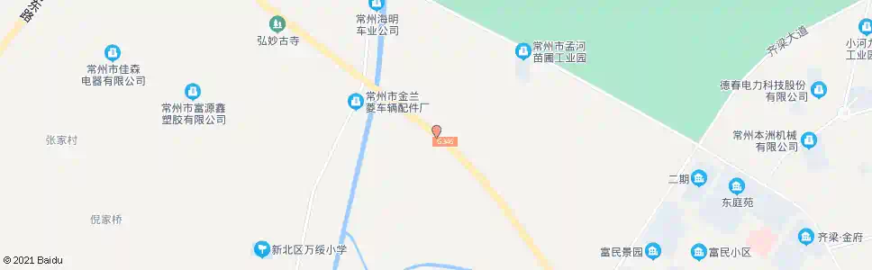 常州赵家村_公交站地图_常州公交_妙搜公交查询2025