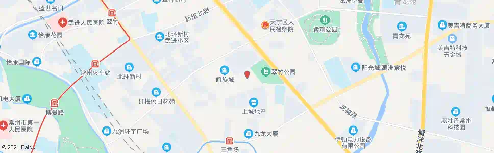 常州虹景路翠虹路(金泽家园)_公交站地图_常州公交_妙搜公交查询2025