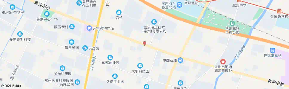 常州黄河路乐山路_公交站地图_常州公交_妙搜公交查询2025