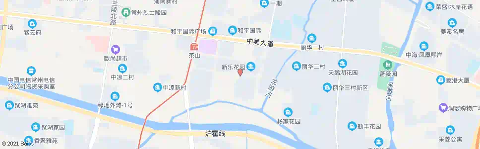 常州夏雷路红梅南路_公交站地图_常州公交_妙搜公交查询2025