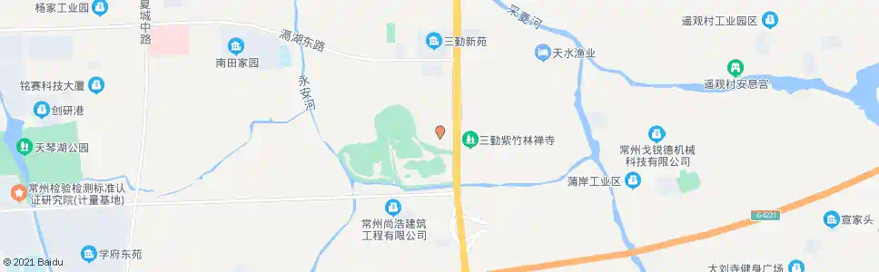 常州三勤生态园_公交站地图_常州公交_妙搜公交查询2025