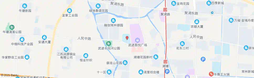 常州陈家村(湖塘桥实验小学)_公交站地图_常州公交_妙搜公交查询2025