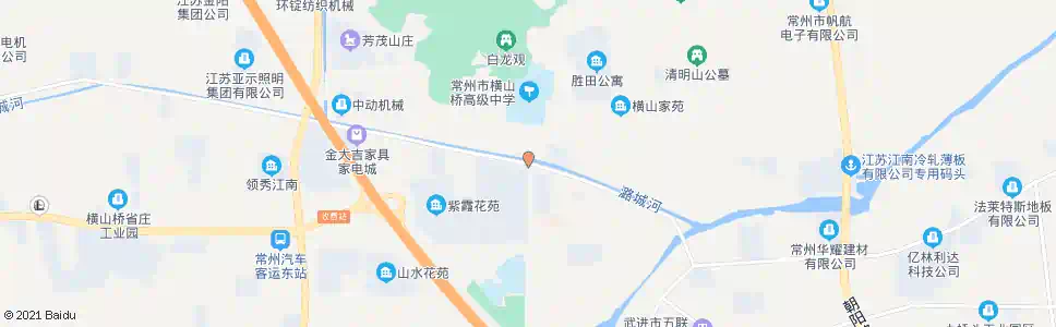 常州横山桥镇政府_公交站地图_常州公交_妙搜公交查询2025