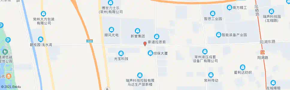 常州阳湖路凤林路(武进出口加工区)_公交站地图_常州公交_妙搜公交查询2025