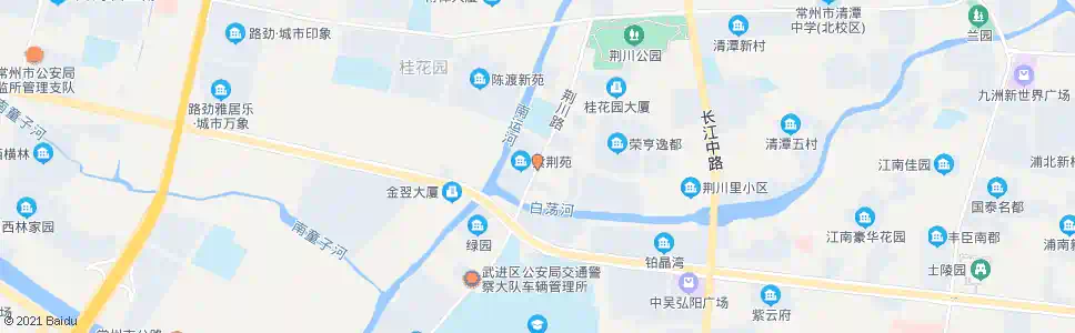 常州紫荆苑_公交站地图_常州公交_妙搜公交查询2025