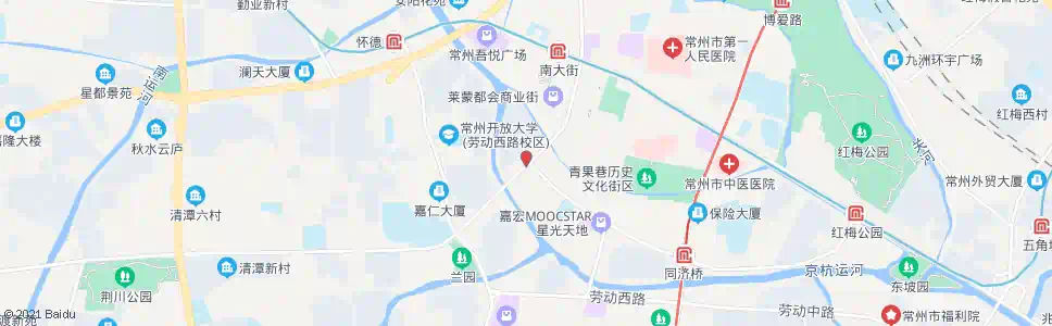 常州广化街_公交站地图_常州公交_妙搜公交查询2025