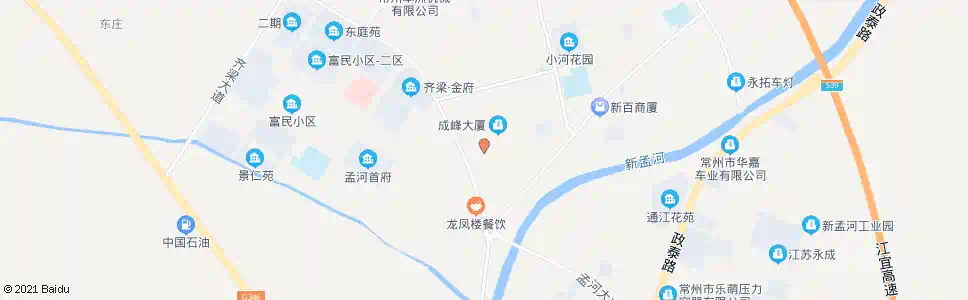 常州孟河镇政府(汽摩配市场)_公交站地图_常州公交_妙搜公交查询2025