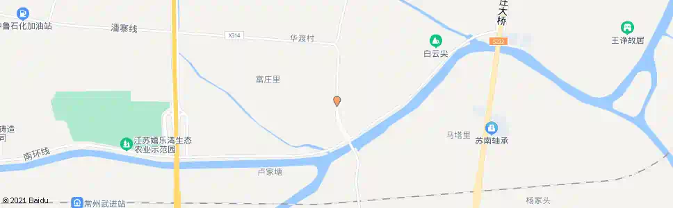 常州华渡桥_公交站地图_常州公交_妙搜公交查询2025