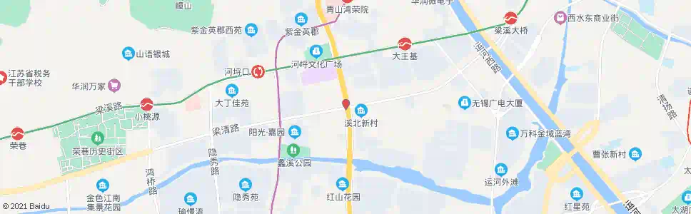 常州青祁路(梁清路)_公交站地图_常州公交_妙搜公交查询2025