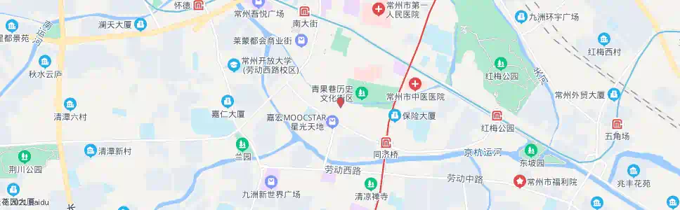 常州同安桥_公交站地图_常州公交_妙搜公交查询2025