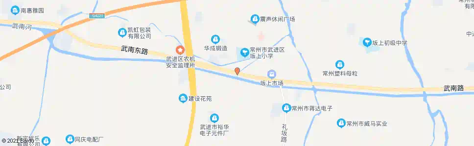 常州坂上西_公交站地图_常州公交_妙搜公交查询2025