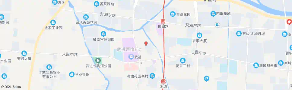 常州阳湖广场(回车场)_公交站地图_常州公交_妙搜公交查询2025