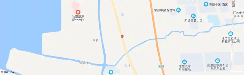 常州大花家塘_公交站地图_常州公交_妙搜公交查询2025