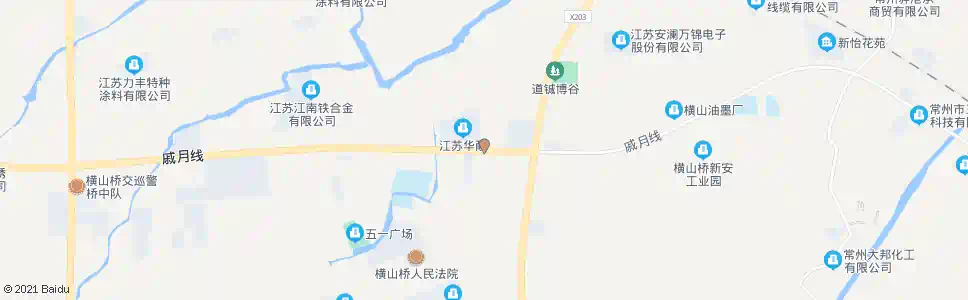 常州邱家村_公交站地图_常州公交_妙搜公交查询2025