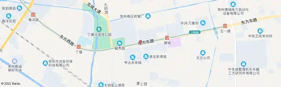 常州华丰路东方路_公交站地图_常州公交_妙搜公交查询2025