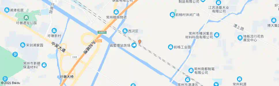 常州前杨工业园西_公交站地图_常州公交_妙搜公交查询2025