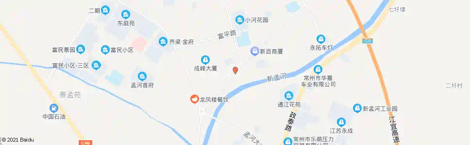 常州孟河交管所_公交站地图_常州公交_妙搜公交查询2025
