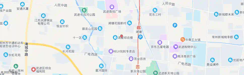 常州定安路兰陵路_公交站地图_常州公交_妙搜公交查询2025