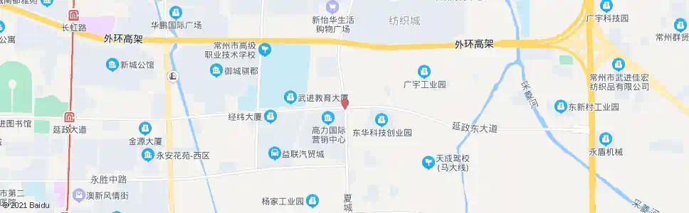 常州丽华路延政大道_公交站地图_常州公交_妙搜公交查询2025