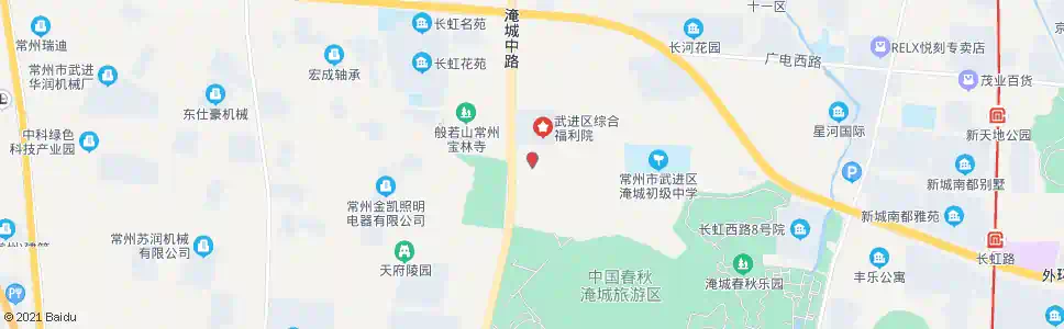 常州虹西路长江路_公交站地图_常州公交_妙搜公交查询2025
