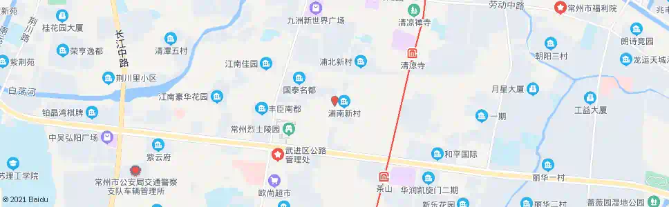 常州浦南新村_公交站地图_常州公交_妙搜公交查询2025