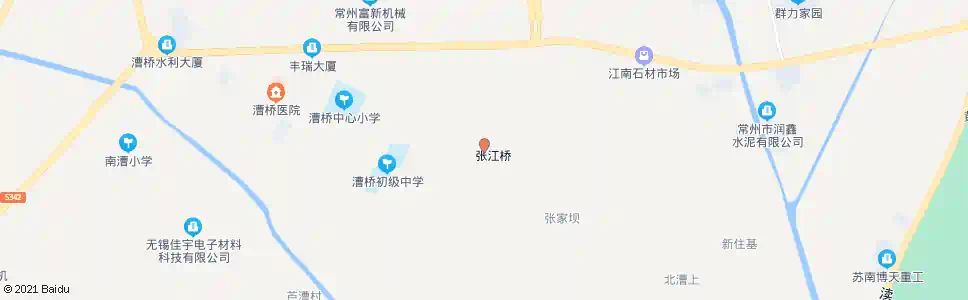 常州张江桥_公交站地图_常州公交_妙搜公交查询2025