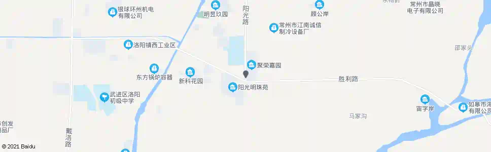 常州洛阳医院东_公交站地图_常州公交_妙搜公交查询2025