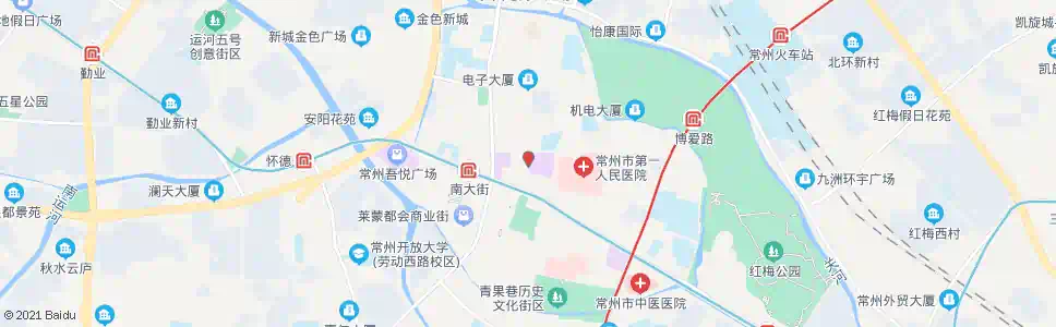 常州小河沿_公交站地图_常州公交_妙搜公交查询2025