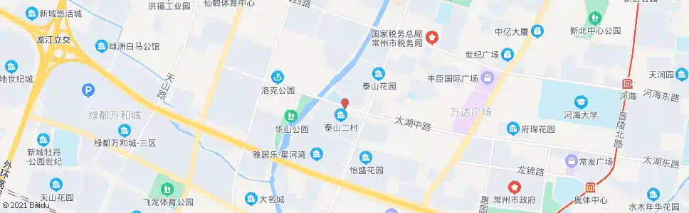 常州太湖中路桥_公交站地图_常州公交_妙搜公交查询2025