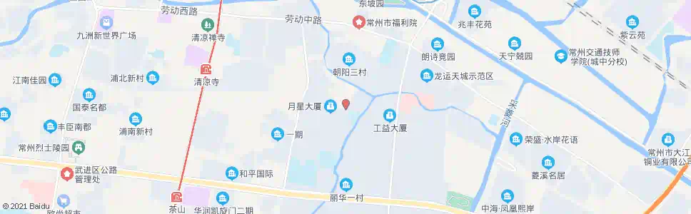常州朝阳四村_公交站地图_常州公交_妙搜公交查询2025