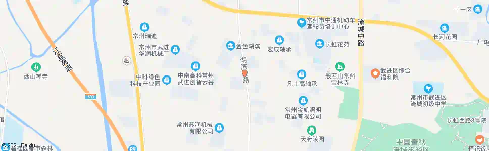 常州虹西路湖滨路_公交站地图_常州公交_妙搜公交查询2025